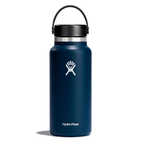 Hydro Flask 32oz indigo wide mouth bottle